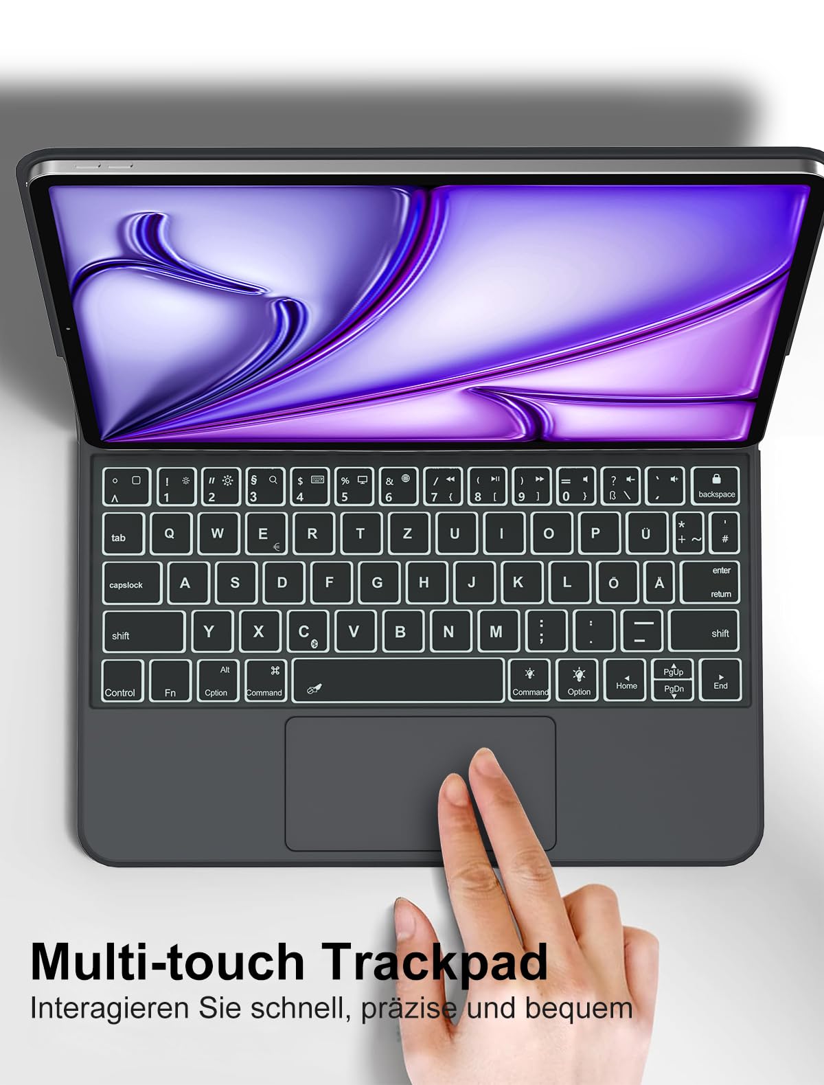 WINCHKING Magic Keyboard pour iPad Air 11